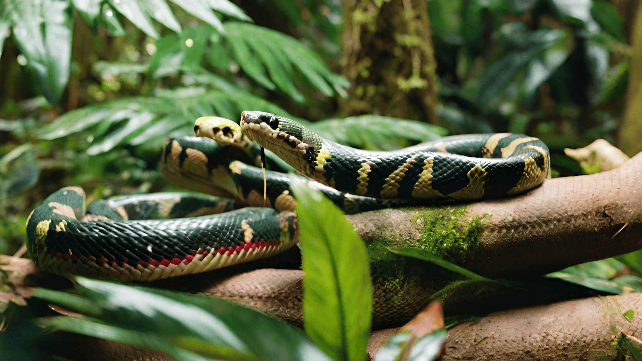 Different Types of Snakes in the Rainforest