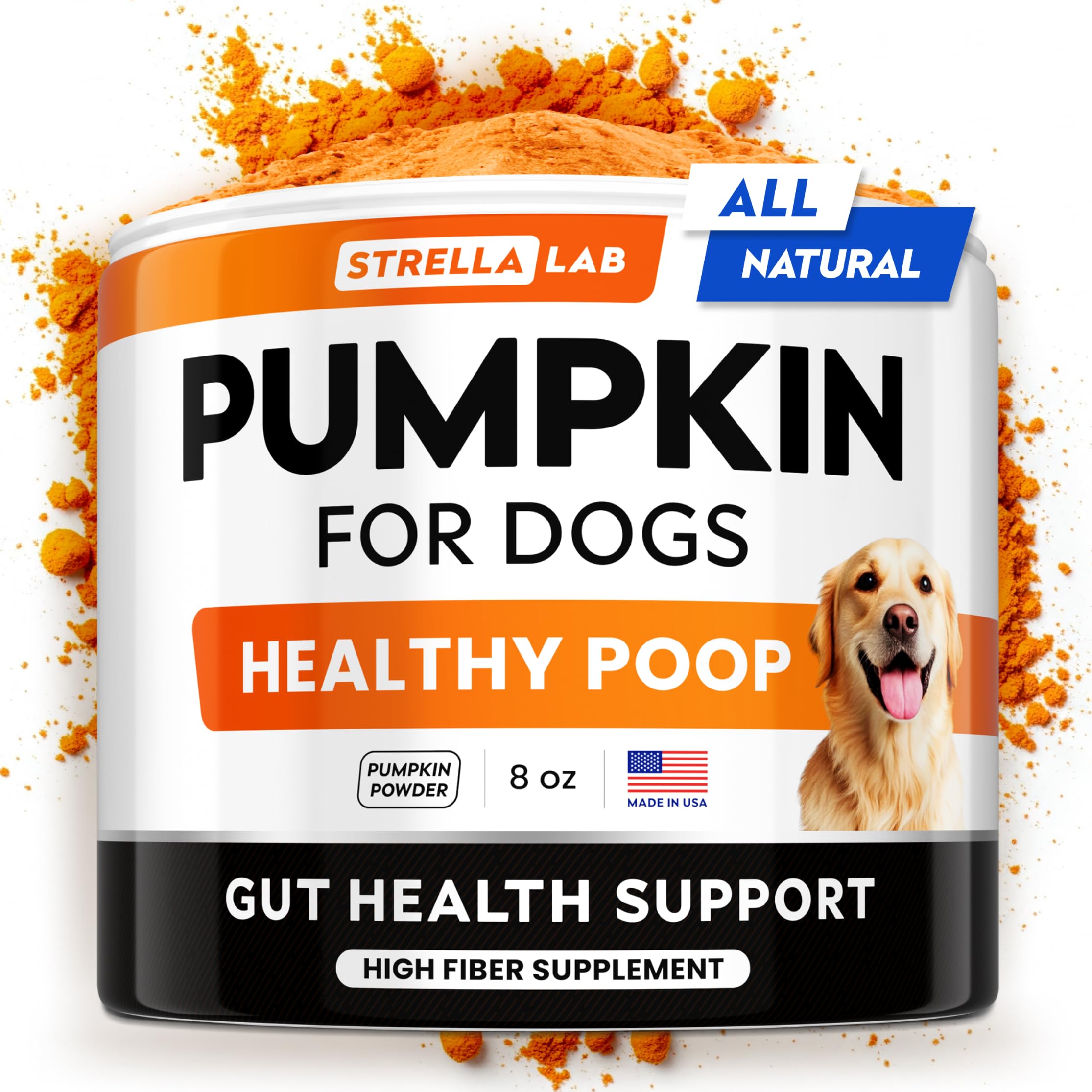 STRELLALAB Pumpkin Fiber Supplement